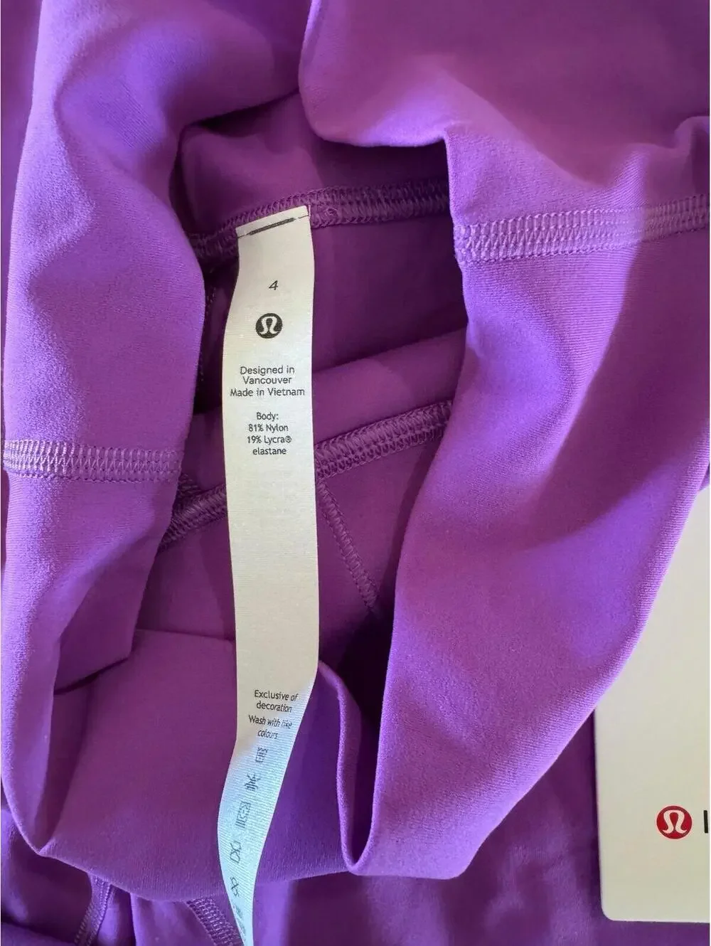 Lululemon Align High Rise 25” Moonlit Magenta Size 4 NWT